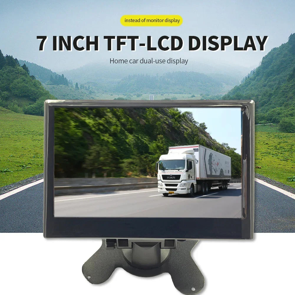 7 Inch Car Monitor TFT LCD Color Screen