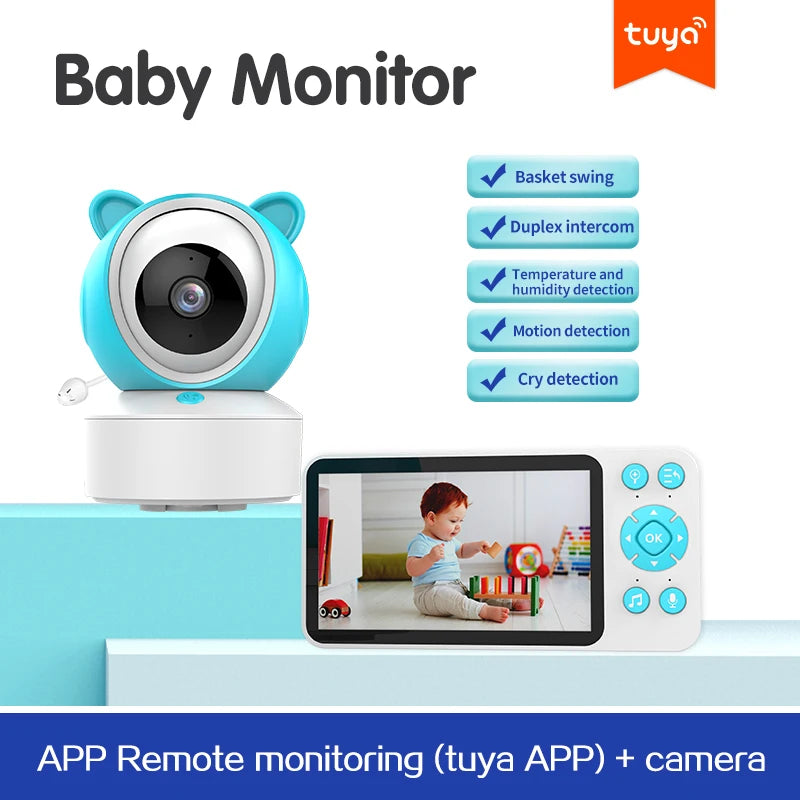 1080P Tuya Smart WiFi Baby Monitor