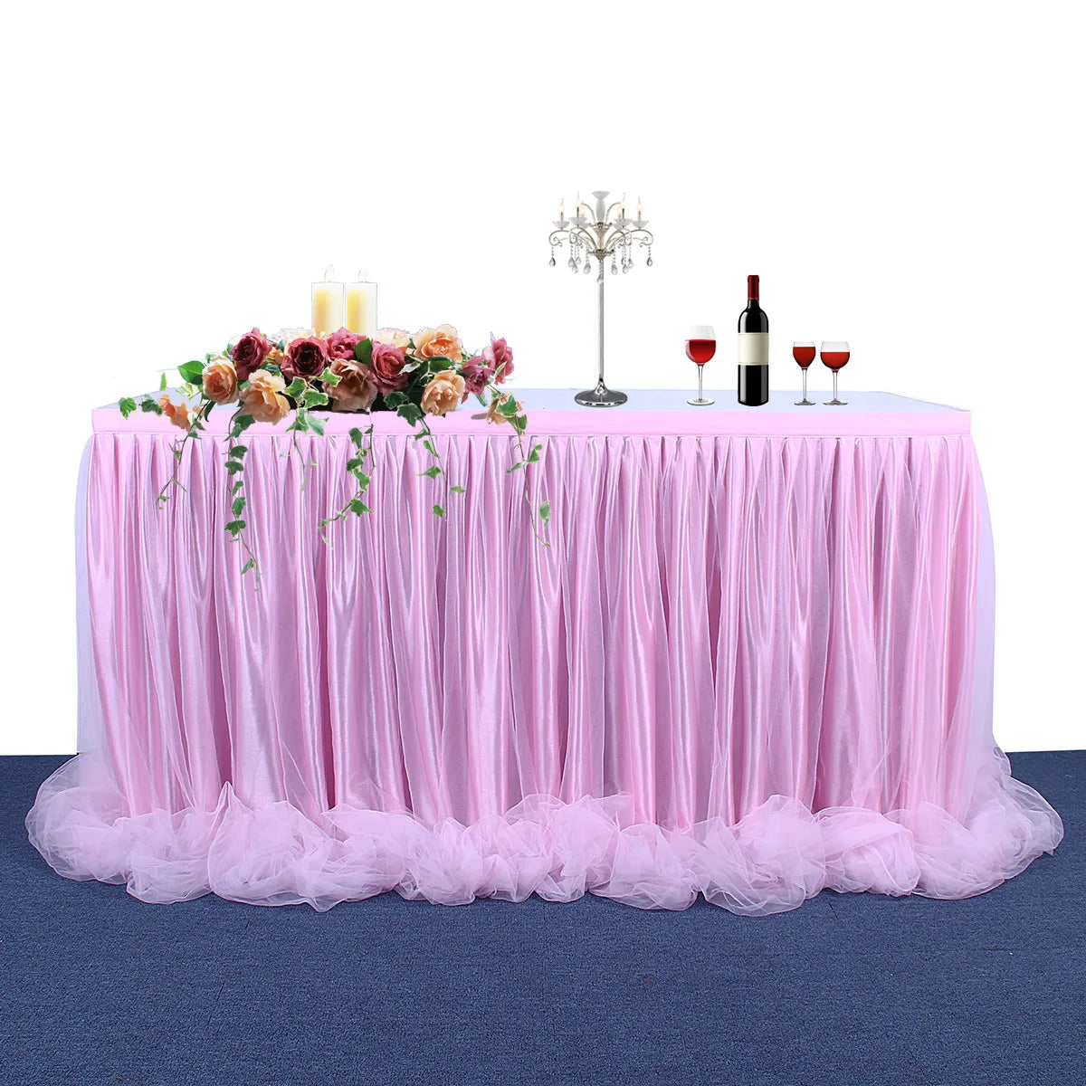 Romantic Tulle Table Skirt