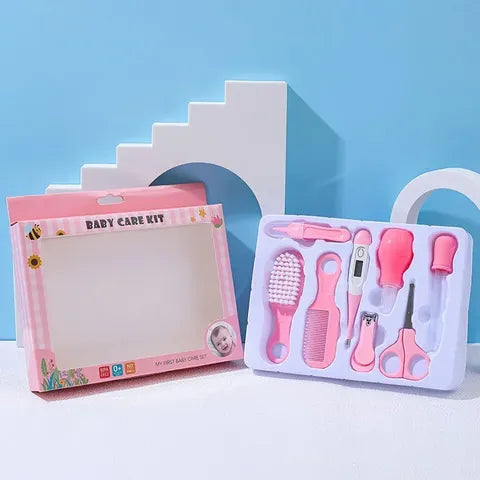 Portable Baby Care Kit - 8pcs Set