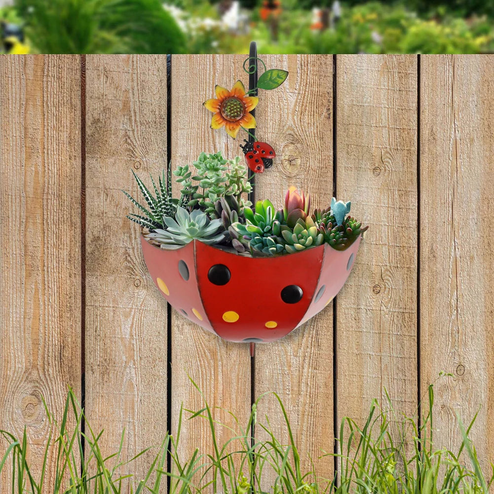 Hanging Umbrella Flower Pots