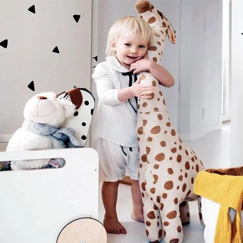 Giraffe Nursery Plush Toy Decor