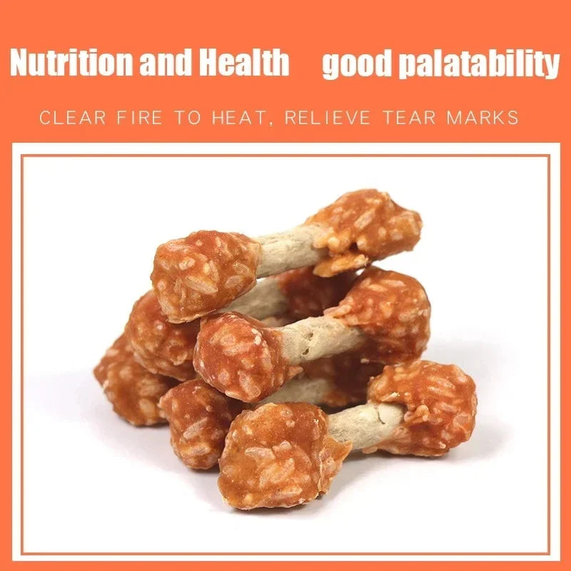 Calcium Chicken Dumbbell Dog Snacks