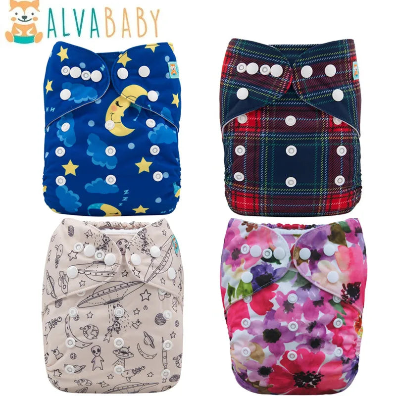 ALVABABY Ecological Nappies - Reusable & Comfortable