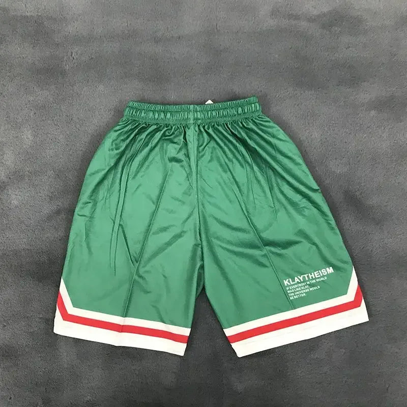 Men's Luxury Green Gym Shorts