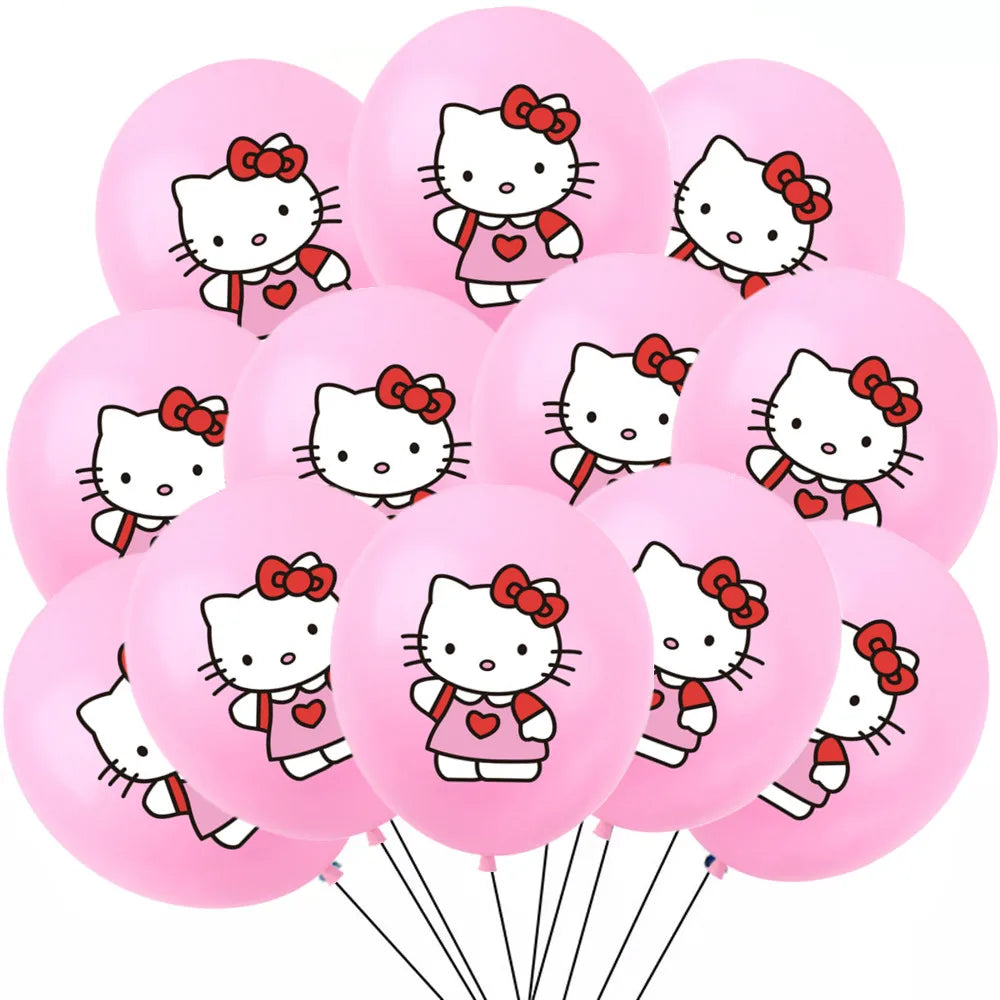 Hello Kitty Aluminum Foil Balloons Set