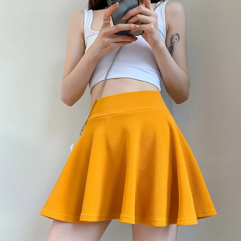 Women's Sexy Mini Pleated Skirt