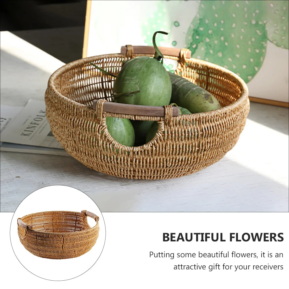 Premium Plastic Fruit Basket Set