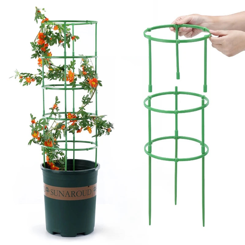 Durable Plastic Plant Support Cage