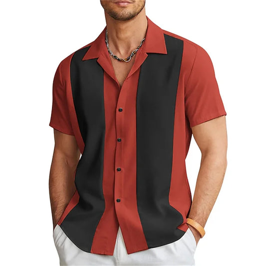 Men's Bowling Shirts - Summer Fashion