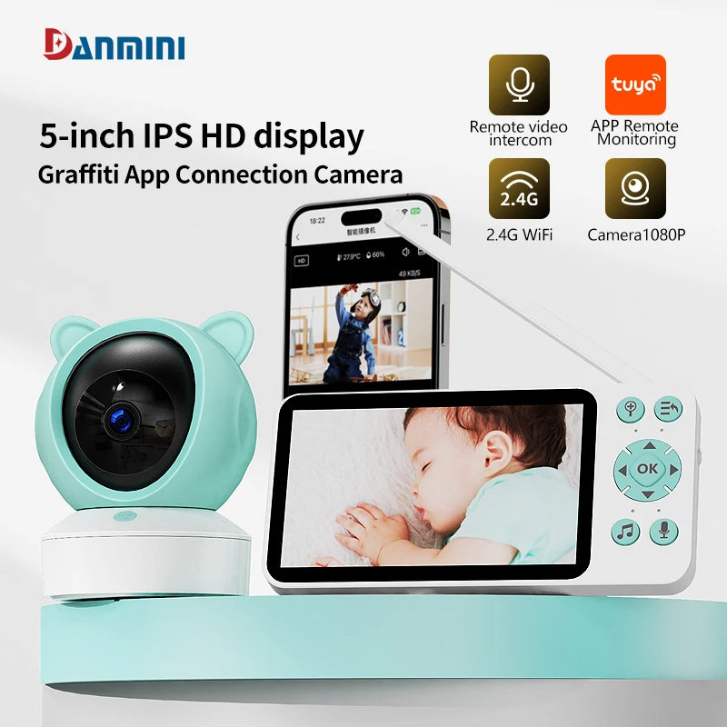 Smart Baby Monitor - WiFi Surveillance Camera