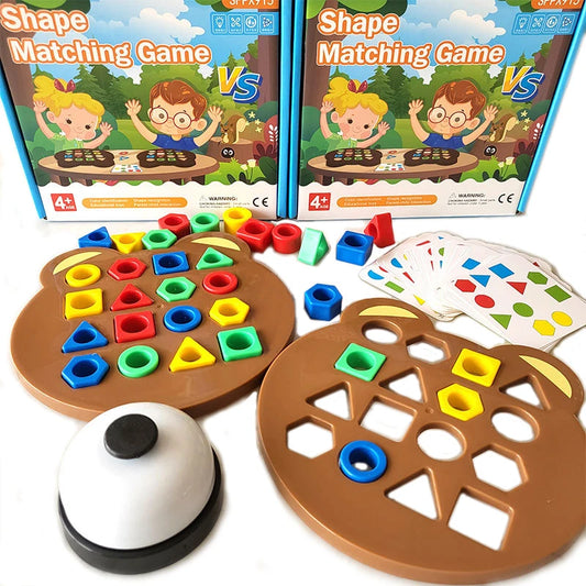 Educational Color & Shape Matching Puzzle Toys