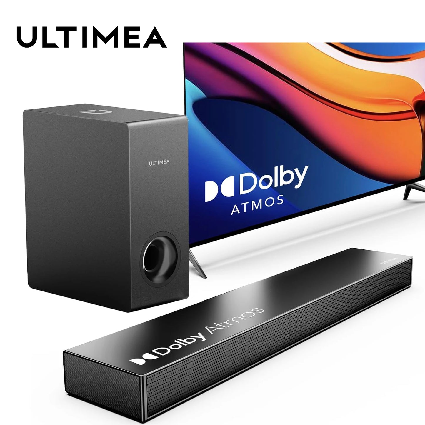 ULTIMEA 190W Dolby Atmos 2.1 Soundbar