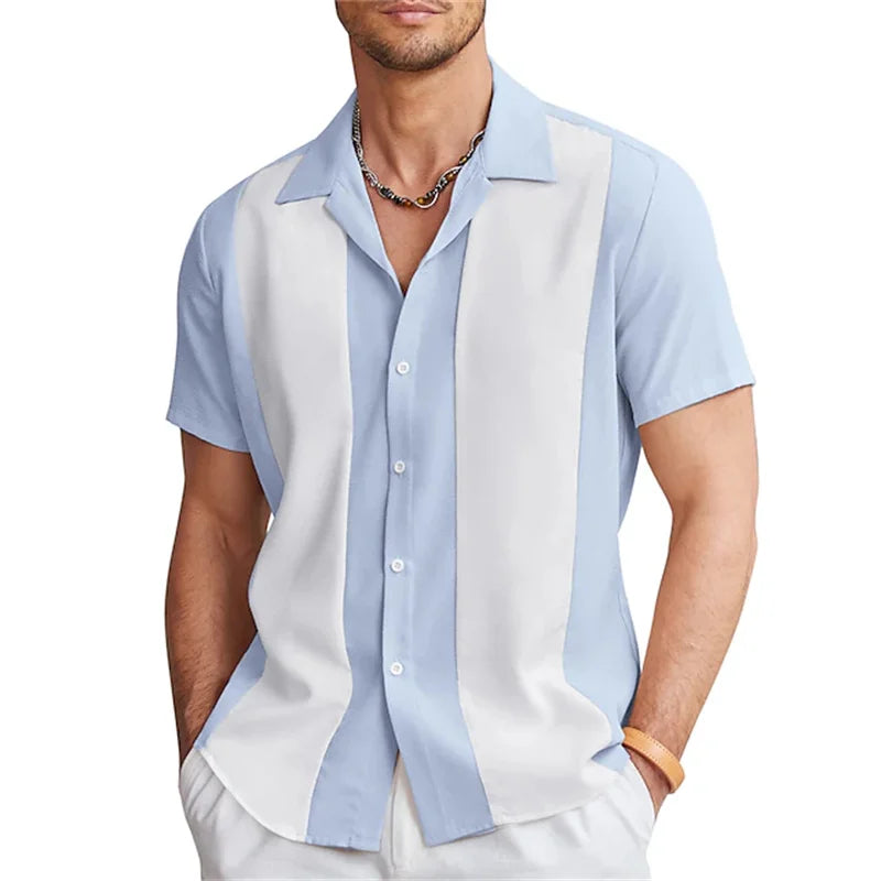 Men's Bowling Shirts - Summer Fashion