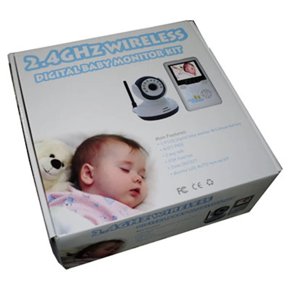 Wireless Baby Monitor with PTZ and Night Vision