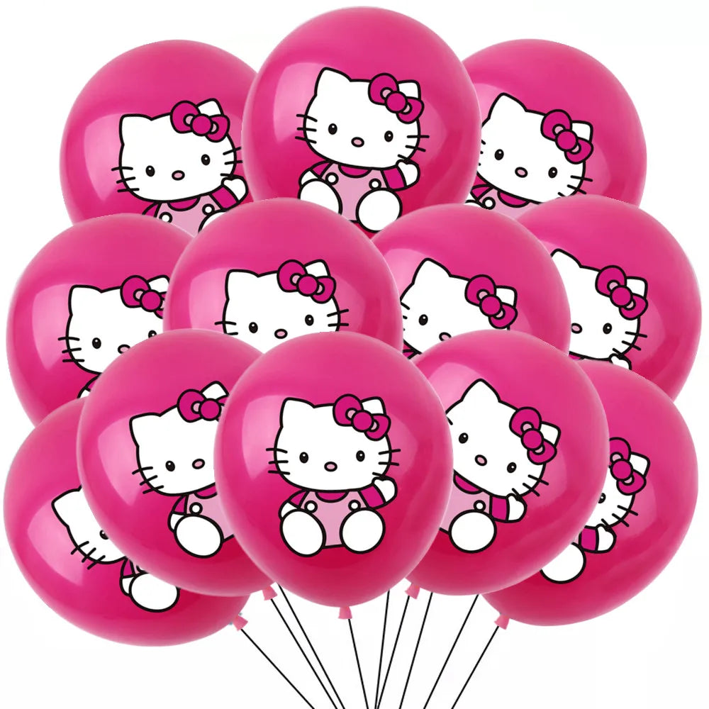 Hello Kitty Aluminum Foil Balloons Set