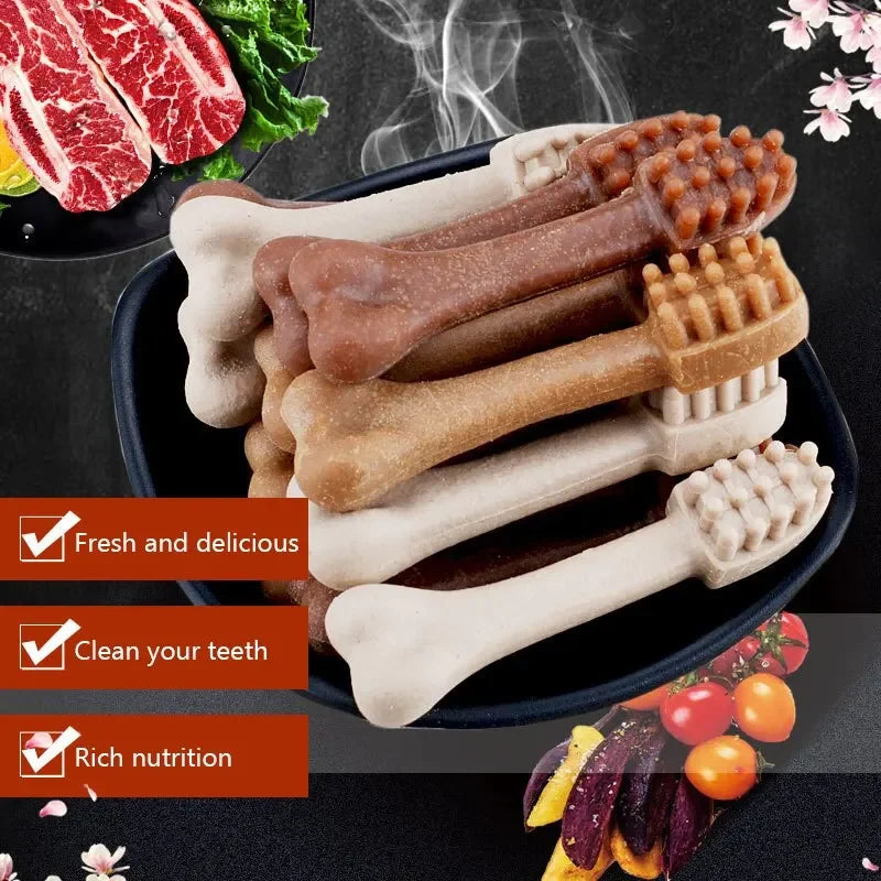 Dog Teething Bar Bones - 4 Flavors