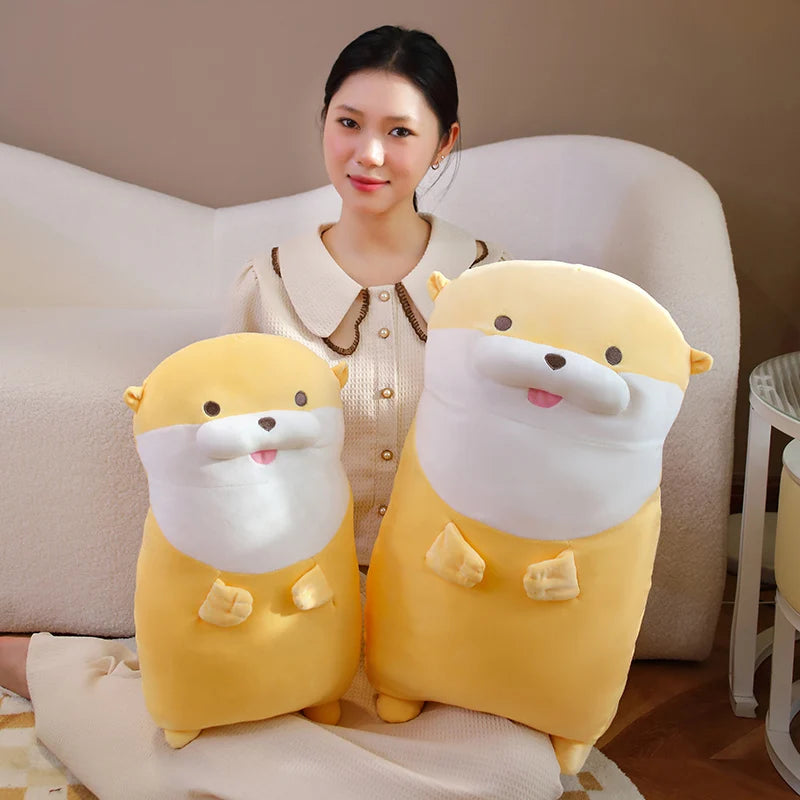 Kawaii Sea Otter Plush Pillow Toy