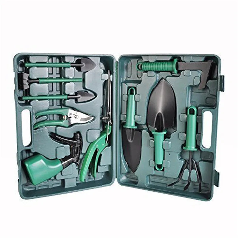 10-Piece Garden Tool Set - Lightweight & Rustproof