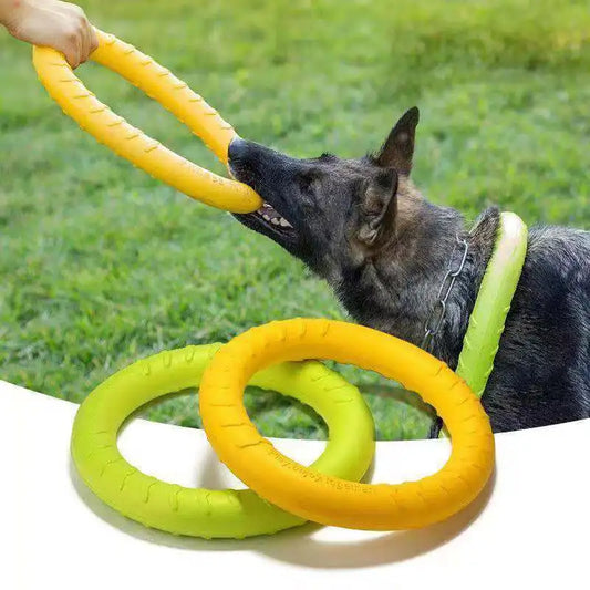 Interactive Floating Dog Training Ring Toy