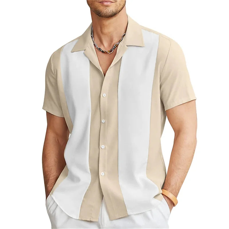 Men's Bowling Shirts - Summer Fashion