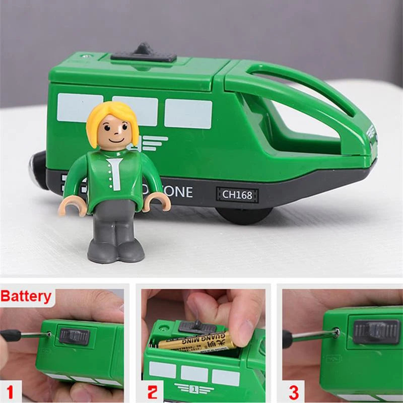 High-Speed Magnetic Electric Train Toy