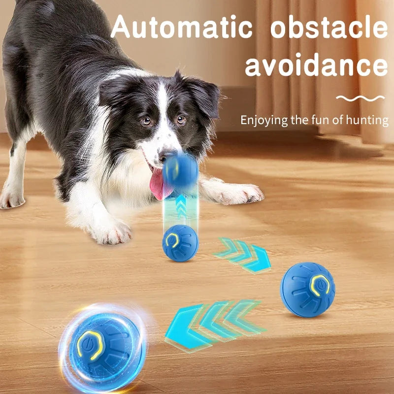 Smart Dog Toy Ball LED Interactive Pet Toy