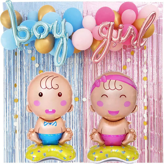 Gender Reveal Party Decor Set