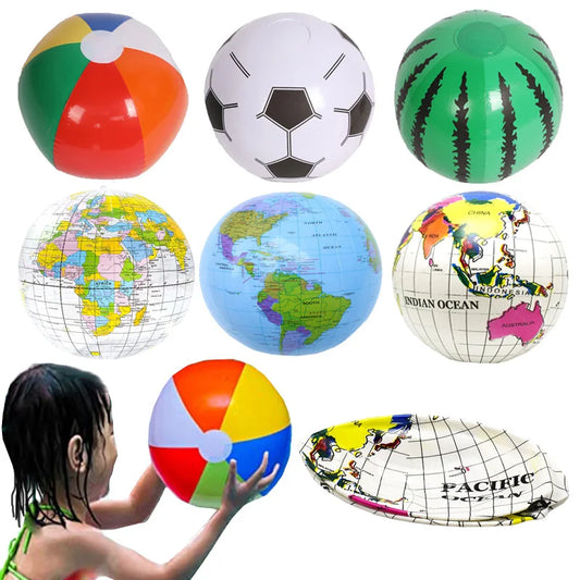 Kids Inflatable Water Beach Ball Set