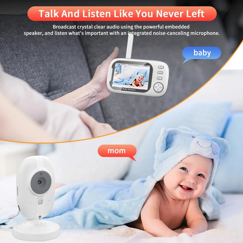 Wireless Baby Monitor with Night Vision