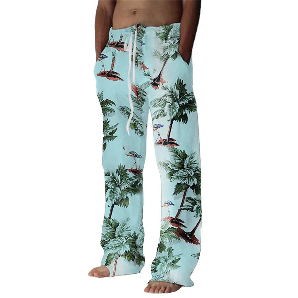 Men's Hawaiian Beach Trousers