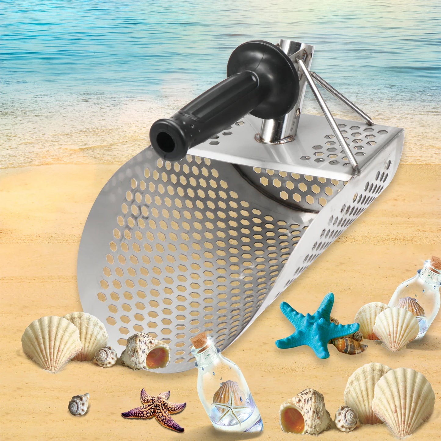 Durable Stainless Steel Sand Scoop