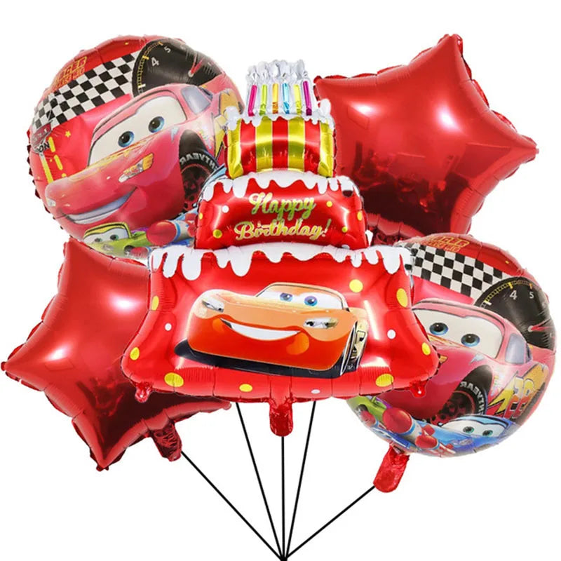 Disney McQueen Car Foil Balloons