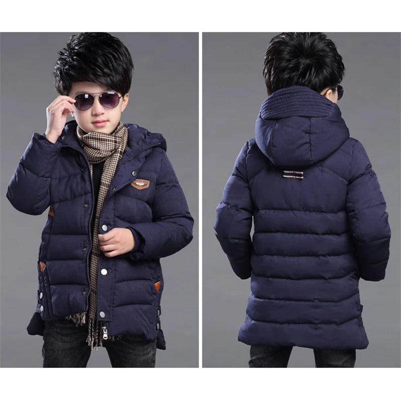 Big Boys Fashion Hooded Jacket