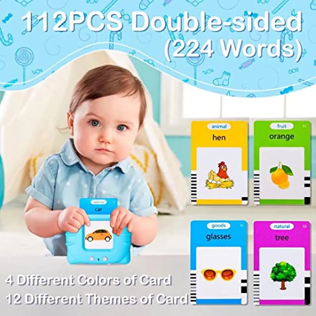 Interactive Talking Flashcards for Preschool Learning