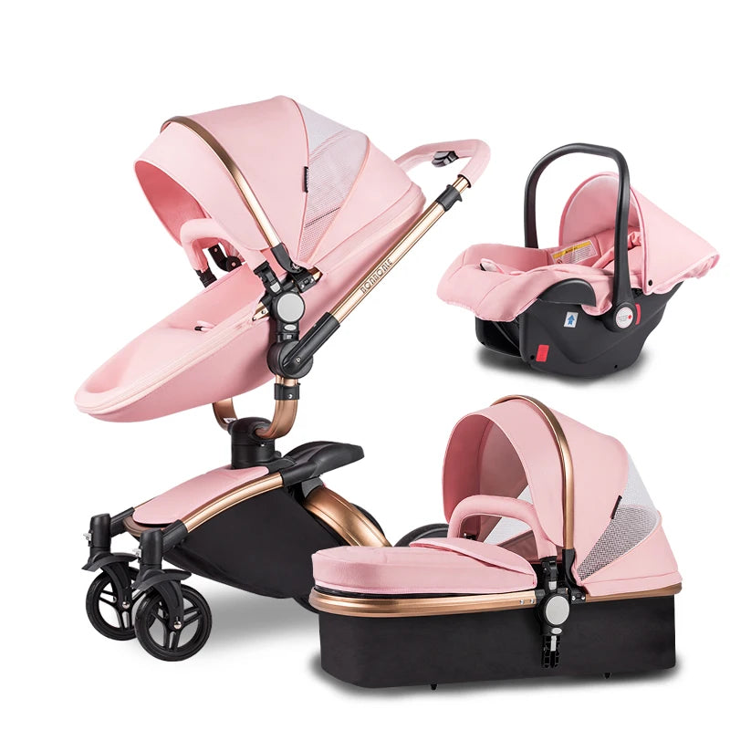 Luxury 3 in 1 Baby Stroller