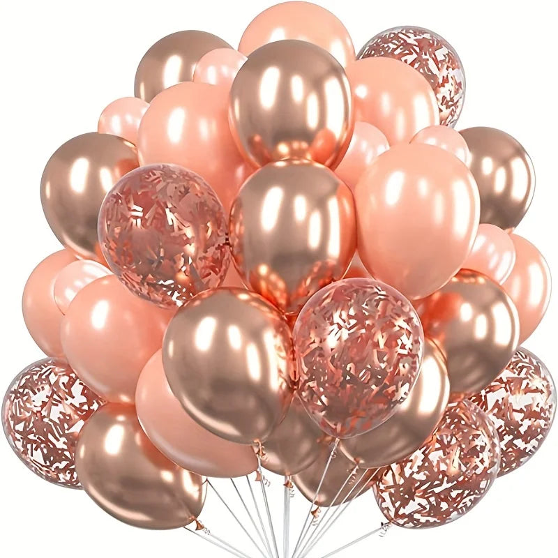 30pcs Confetti Latex Balloons