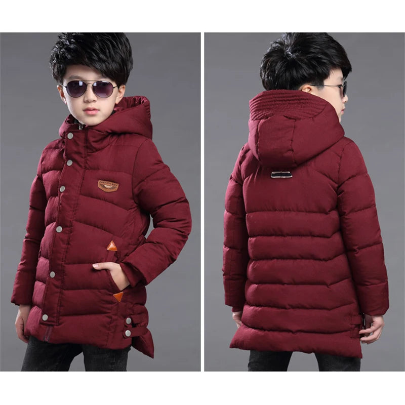 Big Boys Fashion Hooded Jacket