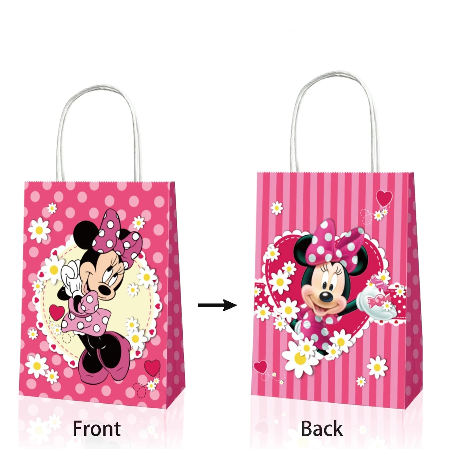 Minnie Mouse Gift Bags Party Decoration