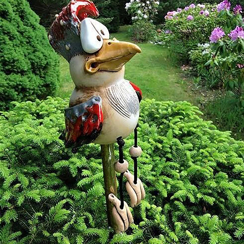 Funny Chicken Resin Garden Statues