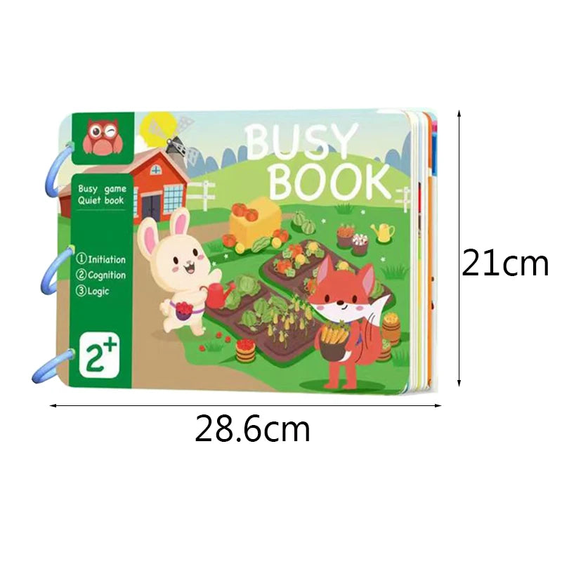 Montessori Toddler Busy Book