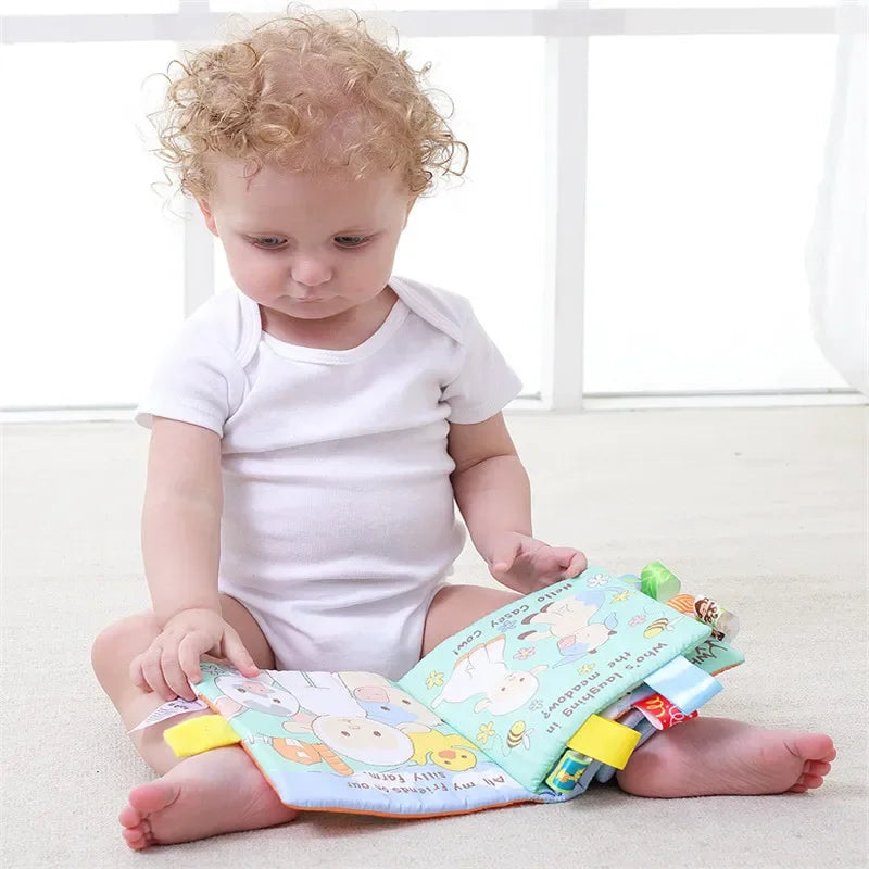 Educational Animal Cloth Books Set