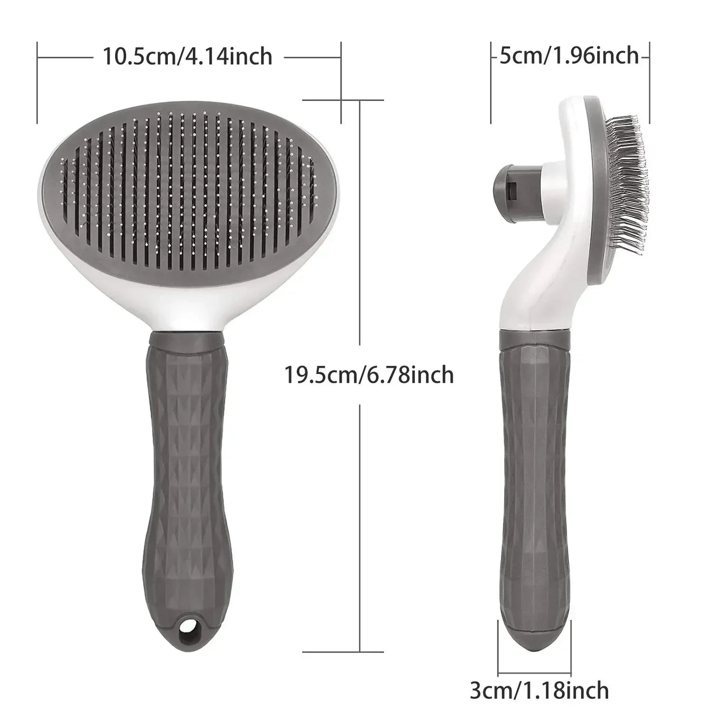 Self Cleaning Pet Hair Remover Brush