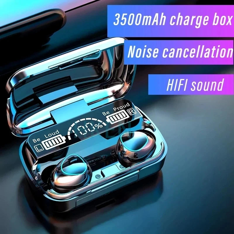 MEUYAG 3500mAh Wireless Earphones