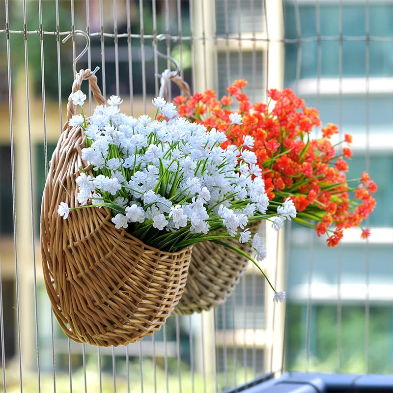 Handmade Wicker Hanging Planter