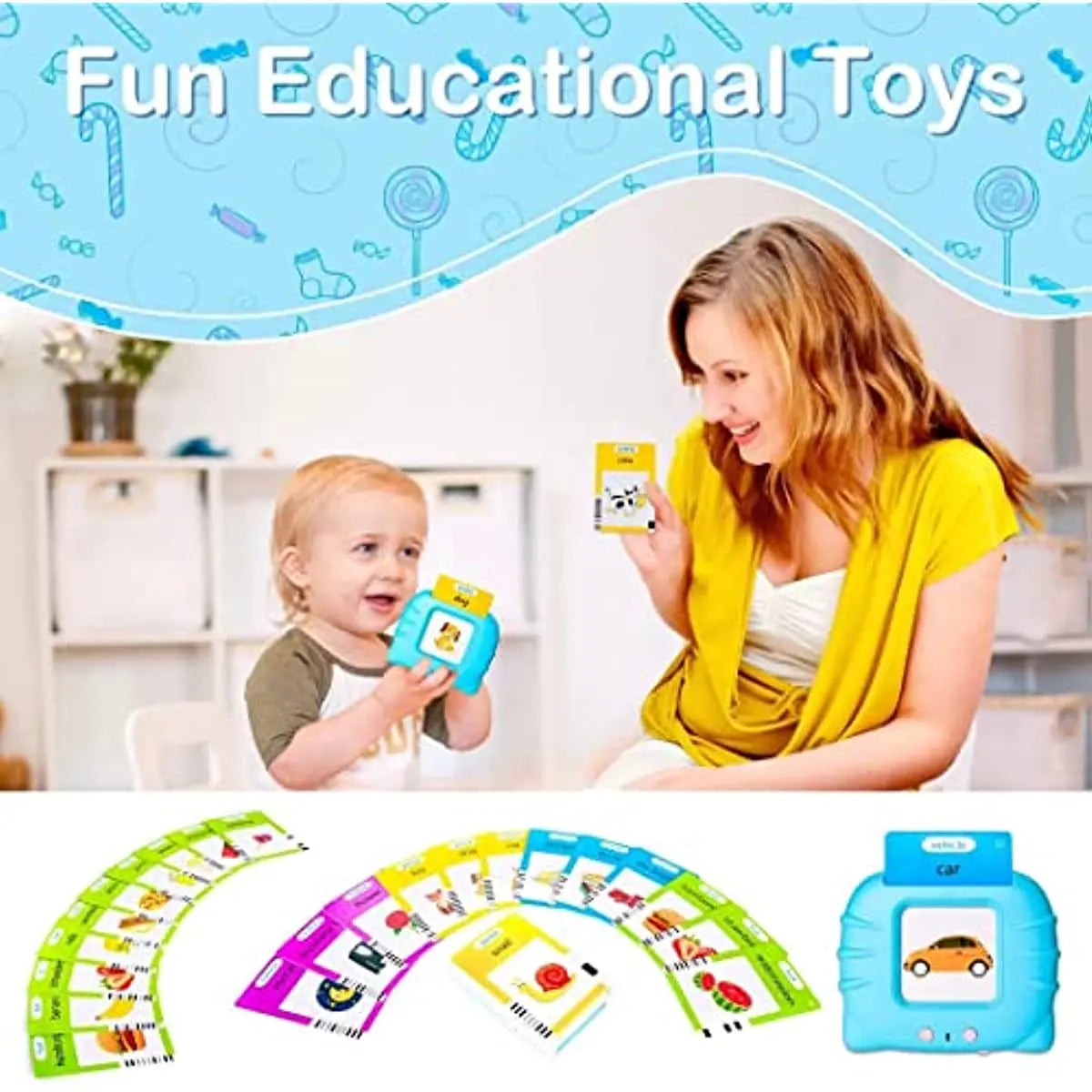 Interactive Talking Flashcards for Preschool Learning