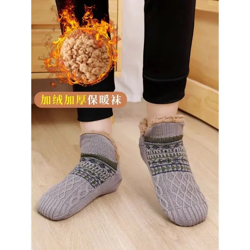 Winter Warm Non-slip Woolen Socks