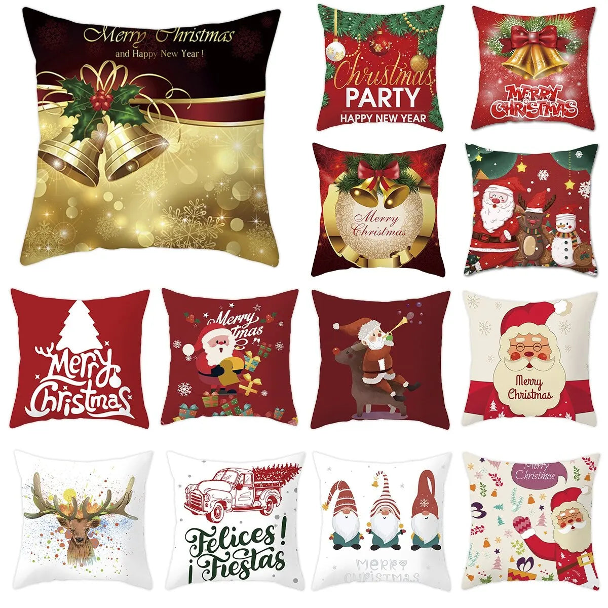 Christmas Cushion Cover - Festive Home Decor 2023