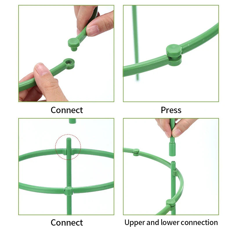 Durable Plastic Plant Support Cage