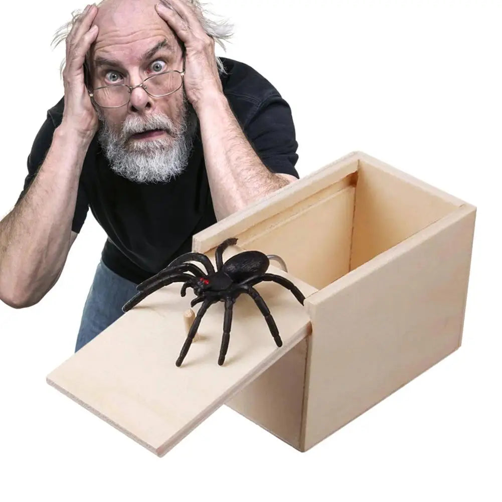 Scary Spider Prank Box